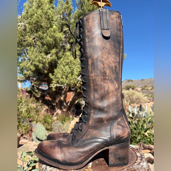 Freebird By Steven Grany Lace Up Boots - Picture 8 of 16